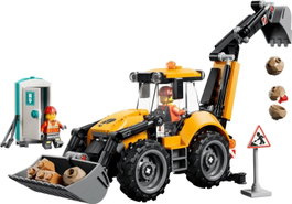 LEGO City Cargadora Retroexcavadora Amarilla 60480