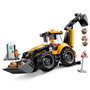 Lego City Great Vehicles Juego de Construcción Cargadora Retroexcavadora Amarilla, 36 meses