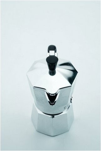 Bialetti Moka Express 4TZ, 4 tazas, Aluminio, Plata/Negro Bialetti Moka Express 4TZ, 4 tazas, Aluminio, Plata/Negro