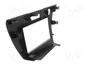 METRA Bastidor de montaje de radio 2 DIN para Honda CR-Z 2011-2016, Negro