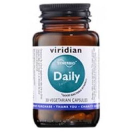 Viridian Synerbio Diario 30 Cápsulas Veganas Probióticos y Prebióticos