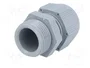 HELU Sello aislante PG13,5 IP68 Gris oscuro