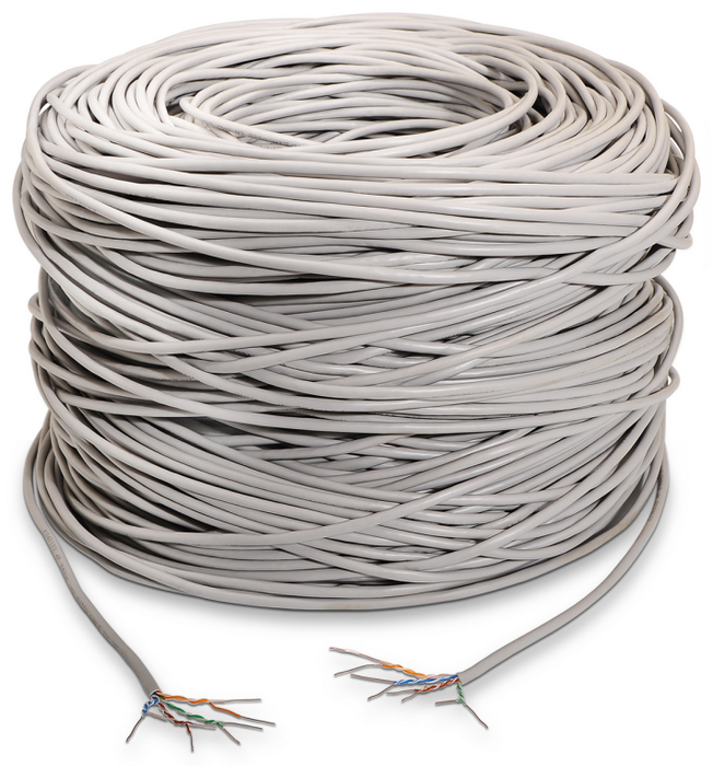 Aisens Bobina de cable de red Cat.5e UTP AWG24 100m Gris