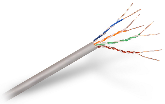 Aisens Bobina de cable de red Cat.5e UTP AWG24 100m Gris