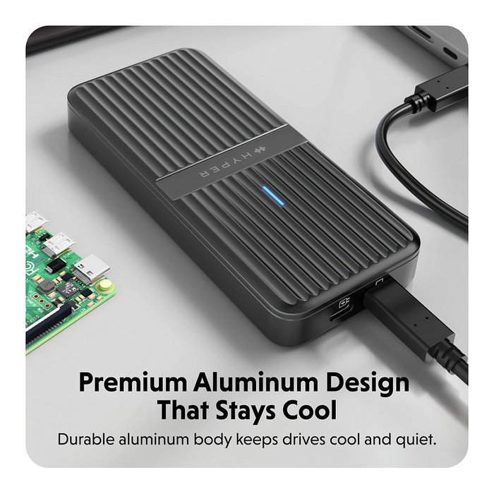 Targus Hyper Drive Next USB4 M.2 PCIe Enclosure Carcasa Externa para SSD NVMe