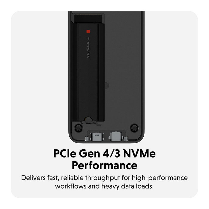 Targus Hyper Drive Next USB4 M.2 PCIe Enclosure Carcasa Externa para SSD NVMe
