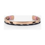 Tom Hope Hybrid Cuff Pulsera Rosa de Acero Inoxidable