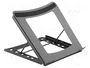 Digitus Soporte para portátil ajustable de 10 a 15 pulgadas Negro