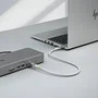 StarTech USB4 Cable USB-C de 1,5m, 80 Gbps, Blanco