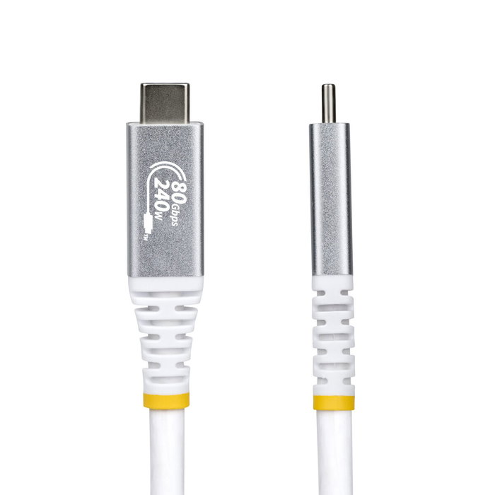 Cable USB Startech CC150CM80GUSB4CABLEW Blanco 1,5 m