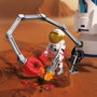 Playmobil Cohete de exploración de Marte de la ESA 72011 con Grúa y Astronautas