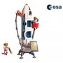 Playmobil Cohete de exploración de Marte de la ESA 72011 con Grúa y Astronautas