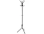 Q-connect Perchero Metálico Negro 8 Colgadores 51 x 173 cm