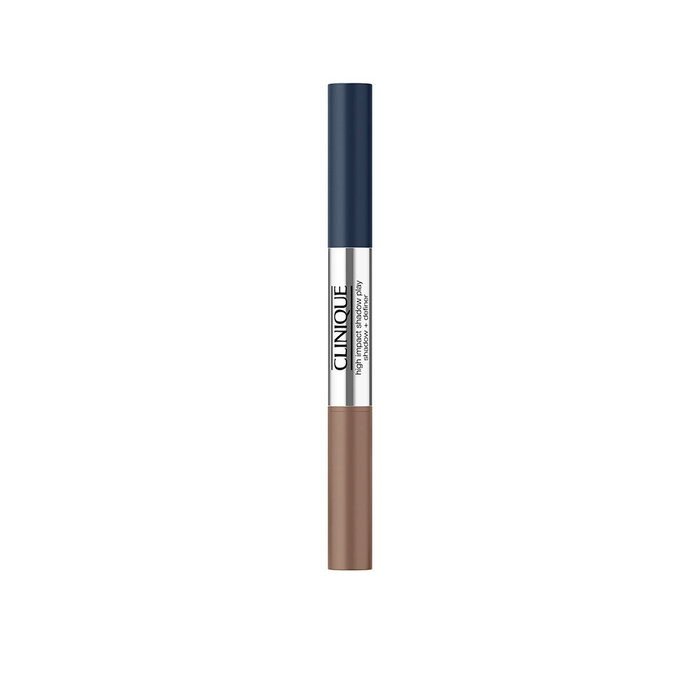 Clinique High Impact Shadow Play Dúo Sombra de Ojos + Definidor #day and night - Larga Duración, 4 ml