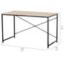 Color Baby Mesa Escritorio 120x60x71 cm Acero Tablero Melamina Infantil