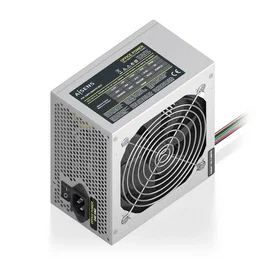 AISENS Fuente de Alimentación ATX 500W Plata OEM