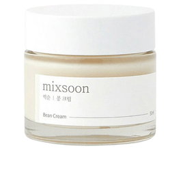 Mixsoon Bean Cream Crema Facial 50 ml - Extracto de Soja Fermentado, Firmeza, Hidratación y Luminosidad para Piel Seca o Mixta