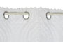 DKD Home Decor Coord cama 1c24 Cortina Boho Blanco 260 x 140 cm (2 Unidades)
