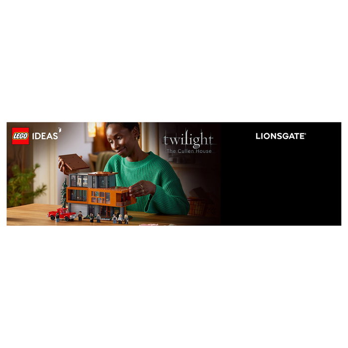 LEGO Ideas 21354 Crepúsculo: Casa de los Cullen - Juego de Construcción de 2001 Piezas para Adultos, Multicolor