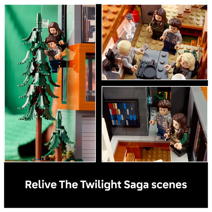 LEGO Ideas 21354 Crepúsculo: Casa de los Cullen - Juego de Construcción de 2001 Piezas para Adultos, Multicolor