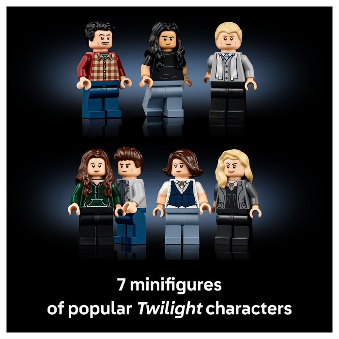 LEGO Ideas 21354 Crepúsculo: Casa de los Cullen - Juego de Construcción de 2001 Piezas para Adultos, Multicolor