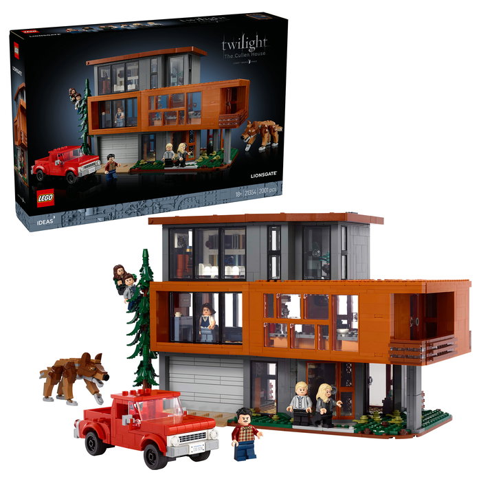 LEGO Ideas 21354 Crepúsculo: Casa de los Cullen - Juego de Construcción de 2001 Piezas para Adultos, Multicolor