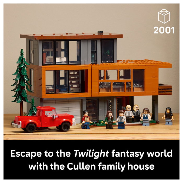 LEGO Ideas 21354 Crepúsculo: Casa de los Cullen - Juego de Construcción de 2001 Piezas para Adultos, Multicolor
