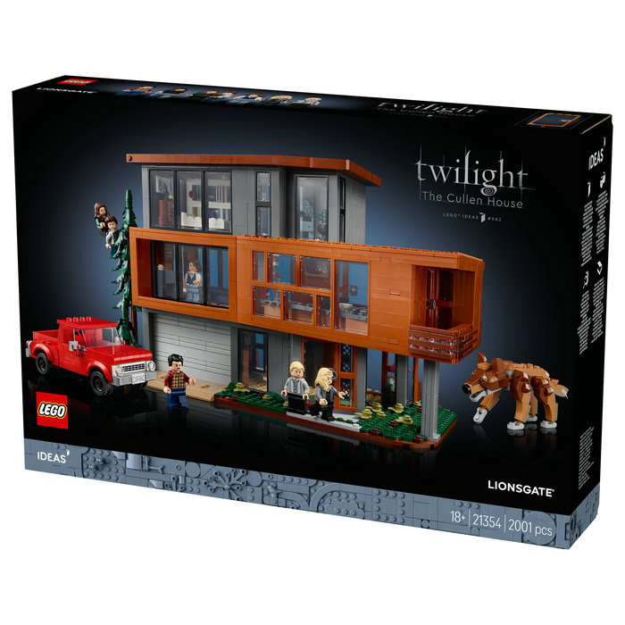 LEGO Ideas 21354 Crepúsculo: Casa de los Cullen - Juego de Construcción de 2001 Piezas para Adultos, Multicolor