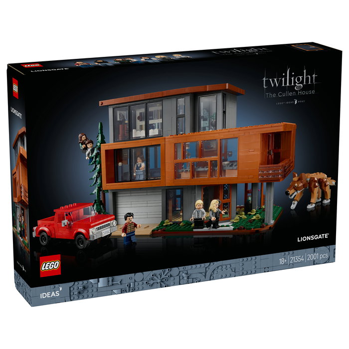 LEGO Ideas 21354 Crepúsculo: Casa de los Cullen - Juego de Construcción de 2001 Piezas para Adultos, Multicolor