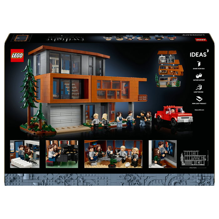 LEGO Ideas 21354 Crepúsculo: Casa de los Cullen - Juego de Construcción de 2001 Piezas para Adultos, Multicolor