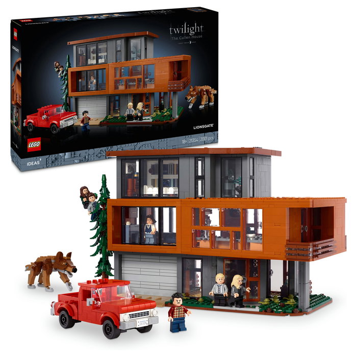 LEGO Ideas 21354 Crepúsculo: Casa de los Cullen - Juego de Construcción de 2001 Piezas para Adultos, Multicolor
