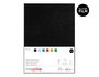 Innspiro Láminas de Goma EVA Negra con Film de Purpurina 20x30 cm x 2 mm (5 unidades)