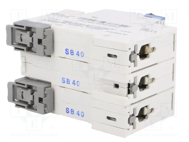 Legrand TX3 Disyuntor en miniatura 40A 3-polos Tipo B 6kA 400VAC