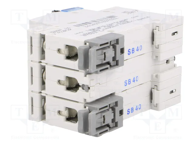 Legrand TX3 Disyuntor en miniatura 40A 3-polos Tipo B 6kA 400VAC