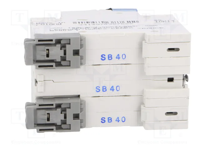Legrand TX3 Disyuntor en miniatura 40A 3-polos Tipo B 6kA 400VAC