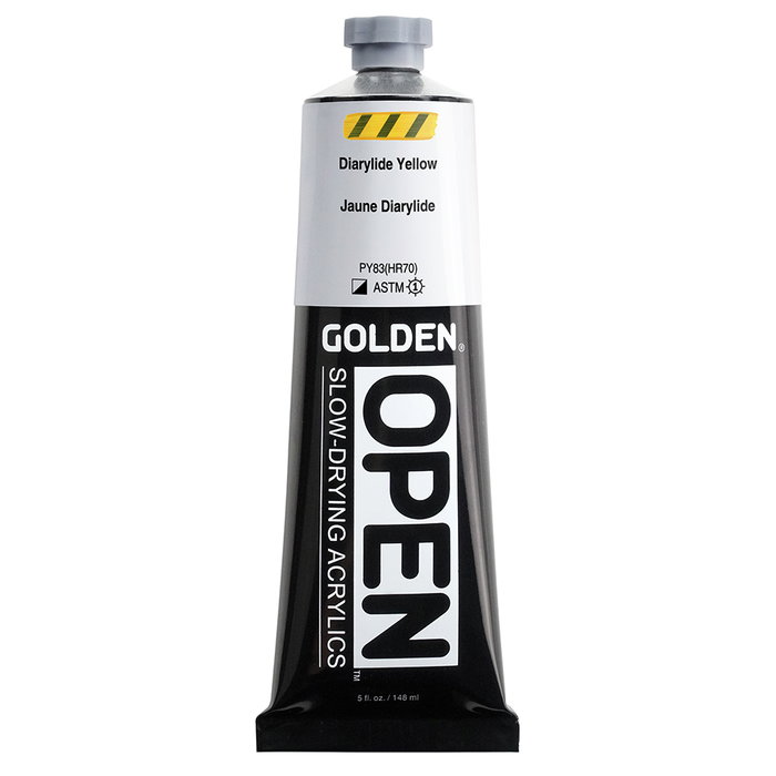 Golden OPEN Colores Acrílicos Amarillo Diarilato 148 ml Golden OPEN Colores Acrílicos Amarillo Diarilato 148 ml