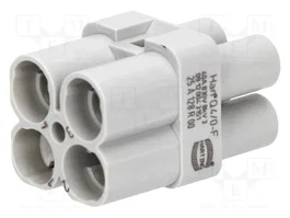 HARTING Han Q4/0 -F- Crimp Plantilla de Contacto Hembra