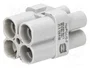 HARTING Han Q4/0 -F- Crimp Plantilla de Contacto Hembra