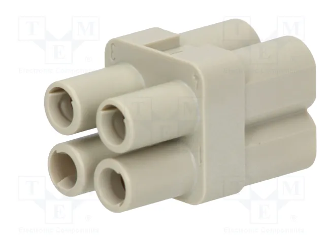 HARTING Han Q4/0 -F- Crimp Plantilla de Contacto Hembra