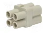 HARTING Han Q4/0 -F- Crimp Plantilla de Contacto Hembra