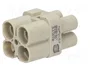 HARTING Han Q4/0 -F- Crimp Plantilla de Contacto Hembra