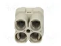 HARTING Han Q4/0 -F- Crimp Plantilla de Contacto Hembra