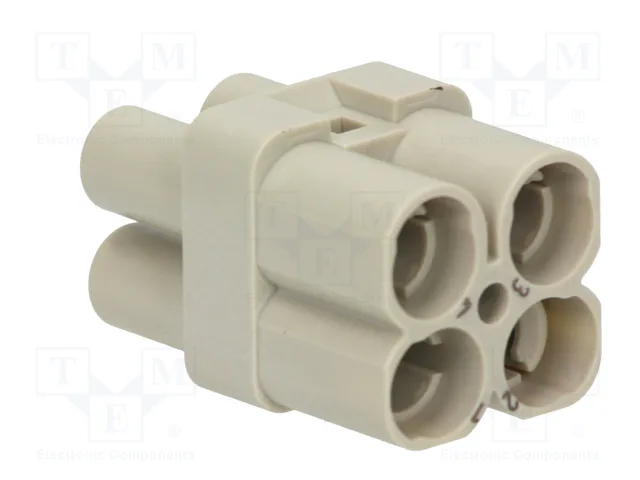 HARTING Han Q4/0 -F- Crimp Plantilla de Contacto Hembra