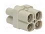 HARTING Han Q4/0 -F- Crimp Plantilla de Contacto Hembra