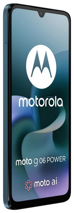 Motorola Moto G06 Power 4/64GB Dual SIM Negro Tapestry - 6.88" 90Hz, MediaTek G81 Extreme, 50MP, 7000mAh, Android 15