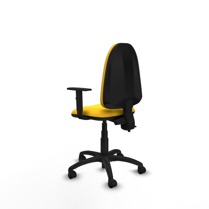 PIQUERAS Y CRESPO Silla de oficina Aýna Amarillo con Brazos 1D PIQUERAS Y CRESPO Silla de oficina Aýna Amarillo con Brazos 1D