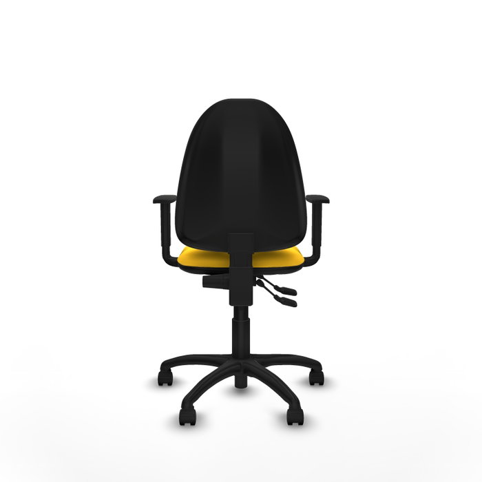 PIQUERAS Y CRESPO Silla de oficina Aýna Amarillo con Brazos 1D PIQUERAS Y CRESPO Silla de oficina Aýna Amarillo con Brazos 1D