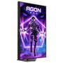 AOC G2 AG276FK Monitor Gaming 27 Pulgadas (68.6 cm) Full HD Fast IPS 520 Hz, DisplayHDR 400, 0.5 ms, HDMI 2.0, DisplayPort 1.4, USB, Altavoces, VESA, Negro y Gris - AG276FK