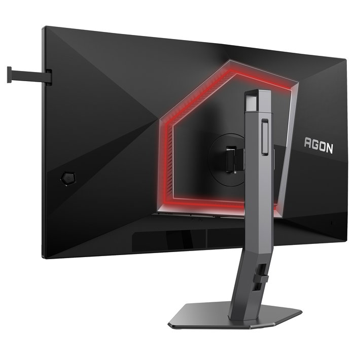 AOC G2 AG276FK Monitor Gaming 27 Pulgadas (68.6 cm) Full HD Fast IPS 520 Hz, DisplayHDR 400, 0.5 ms, HDMI 2.0, DisplayPort 1.4, USB, Altavoces, VESA, Negro y Gris - AG276FK