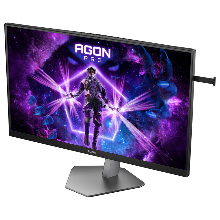 AOC G2 AG276FK Monitor Gaming 27 Pulgadas (68.6 cm) Full HD Fast IPS 520 Hz, DisplayHDR 400, 0.5 ms, HDMI 2.0, DisplayPort 1.4, USB, Altavoces, VESA, Negro y Gris - AG276FK